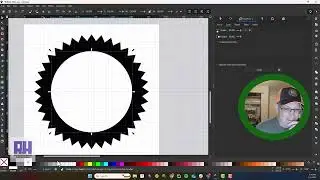 Making A Circular Seal In Inkscape