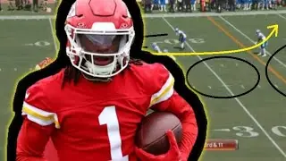 Film Study: How well did Xavier Worthy play for the Kansas City Chiefs Vs the  Detroit Lions