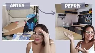 Realização de um Sonho: Antes e Depois do Meu Ateliê. 🙏