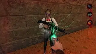 POSTAL 2: Burned female vendor donates money (Paradise Lost)