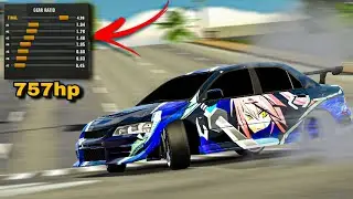 Drift Setting and Tune for Evo 9 in Car Parking Multiplayer | AWD setup