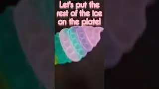 FREEZING ICE in my POP-IT! (with my voice)