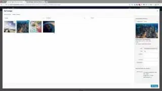 Front end editor for visual composer