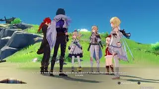 Meeting Kaeya and Diluc on an island - 1.6 event | Genshin Impact