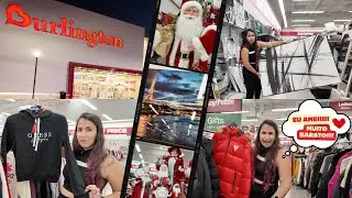 COMPRAS NA BURLINGTON EUA: ROUPAS BARATAS, DECORAÇÕES LINDAS E ENFEITES DE NATAL!!🎄🛍️