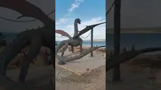 Дракон. Арт бетон.