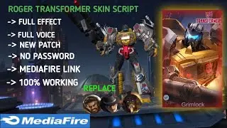 UPDATED | ROGER TRANSFORMER SKINSCRIPT | NO PASSWORD | FULL VOICE AND EFFECT | MediaFire link