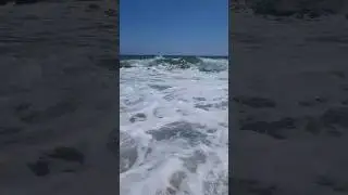 Привет Вам от моря. Сегодня у нас волны. Турция. Алания 31.05.24