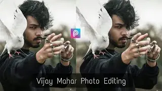 Instagram Viral Vijay Mahar Pigeon Photo Editing In PicsArt