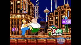MUGEN RDC Homer (me) vs SMW Mario (AI) and SMM2 SMW Luigi (AI) (Rematch)