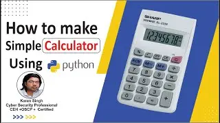 How to make simple calculator in python