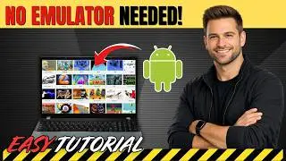 How to RUN Android Apps on PC Without Any Emulator!