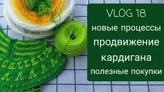 VLOG 18. Два новых процесса. Продвижения. Покупки.