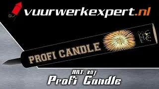 Art. 0807 Profi Candle Crown Collection Vuurwerkexpert