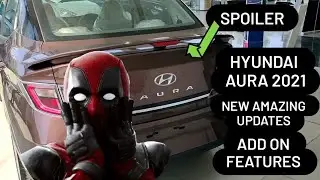 Hyundai Aura CNG Sporty Spoiler | is it beneficial ?