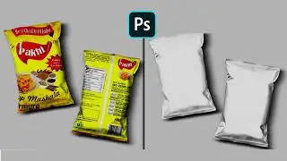 Product Packaging Design In Photoshop  | How to create print ready die cut lines and bleed section