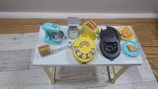 cute set miniatura para la casa de barbie mini baking set #asmr #minibaking minibaki