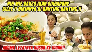 ETDAHH!! BELA BELAIN KE SINGAPORE CUMA BUAT INI ?? FISH BALL NOODLE!!