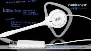 Headbanger Chat Headset for the Wii