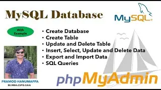 Basics of MySQL Database and SQL with Example