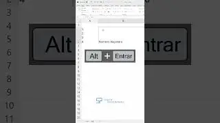 VARIAS LÍNEAS de texto en una CELDA de Excel ✅