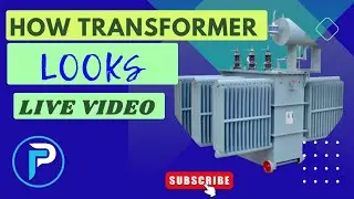 Transformer Live video. Oil type Step-down distribution Transformer. Basic Electrical Engineering.