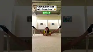 Splits challenge / flexibility challenge / Lera the gymnast 