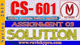 CS601 Assignment 3 Solution Spring 2019 | Networking Error Detection and Correction|| Checksum