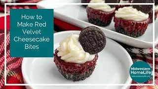 How to Make Red Velvet Mini Cheesecake Bites