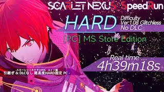 NG Yuito PC,HARD Glitchless 4h39m18s twl SCARLET NEXUS Speedrun [RTA・実況なし]