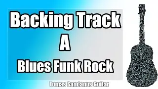 Backing Track in A - Fast Joyful Rock and Roll Blues Funk Rock Style Guitar Jam Backtrack | TS 11