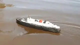 Queen Mary 2 из пластилина. Выход в большое плавание.