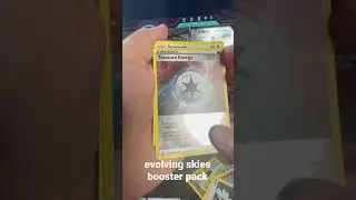 Opening evolving skies booster pack
