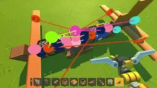 HOW TO BUILD A PLANE USING SMART ENGINE & HOW TO USE SMART ENGINE (Scrap Mechanic)