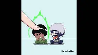 Might Guy vs Finger - Guy & Kakashi
