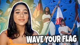 UNITER REAGINDO A NOW UNITED - WAVE YOUR FLAG!!!