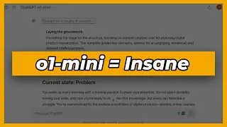 GPT o1-Mini for Content Writing: First Impressions (Vs GPT o4)