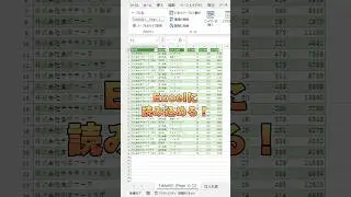 【Excel】PDFのデータをExcelに読み込む方法！