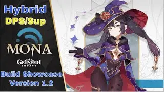 Mona Hybrid DPS Build Team Comp Showcase | Genshin Impact
