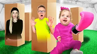 Hide and Seek with Our Daughter for the First Time