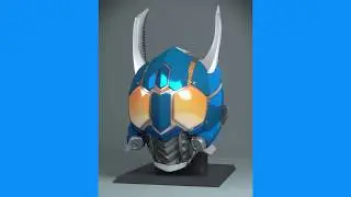 Kamen Rider Den-O Making Zbrush / CGで作る仮面ライダー電王 ロッドフォーム
