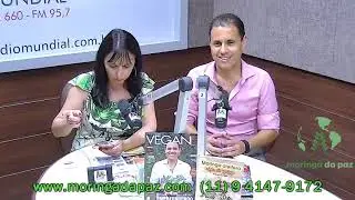 Alê Olív fala sobre moringa na Consciência Cósmica -  com Eliane de Araujoh (Rádio Mundial)