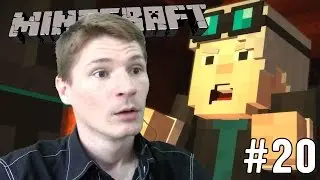 По мотивам фильма "ПИЛА".  #20. Эп.6. МАЙНКРАФТ. СТОРИ МОД. Прохождение Minecraft Story Mode