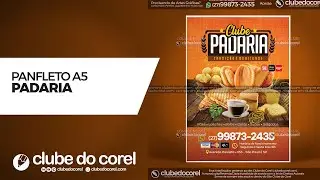 Panfleto – Padaria [CDR e PDF] - Clube do Corel