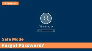 How to login using PIN in safe mode Windows 10 | Forgot Password Windows 10