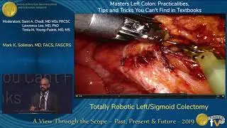 Totally Robotic Left/Sigmoid Colectomy