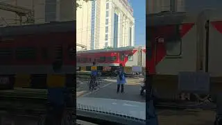 Railway crossing Chromepet