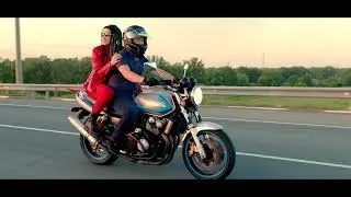 На мотоцикле