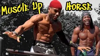 Muscle Up Battle | 39 Year Old Vs 42 Year Old | Calisthenics Horse @RipRight