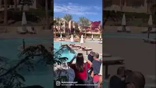 Best garden in Blue Lagoon resort Marsa Alam. Egypt 2023.